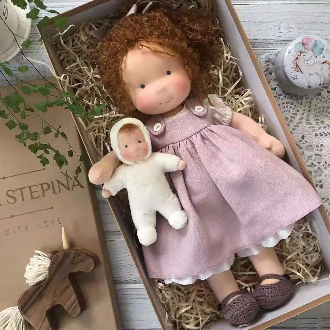 Handmade Fabric Fashion Minimalist Handmade Cotton Body Doll