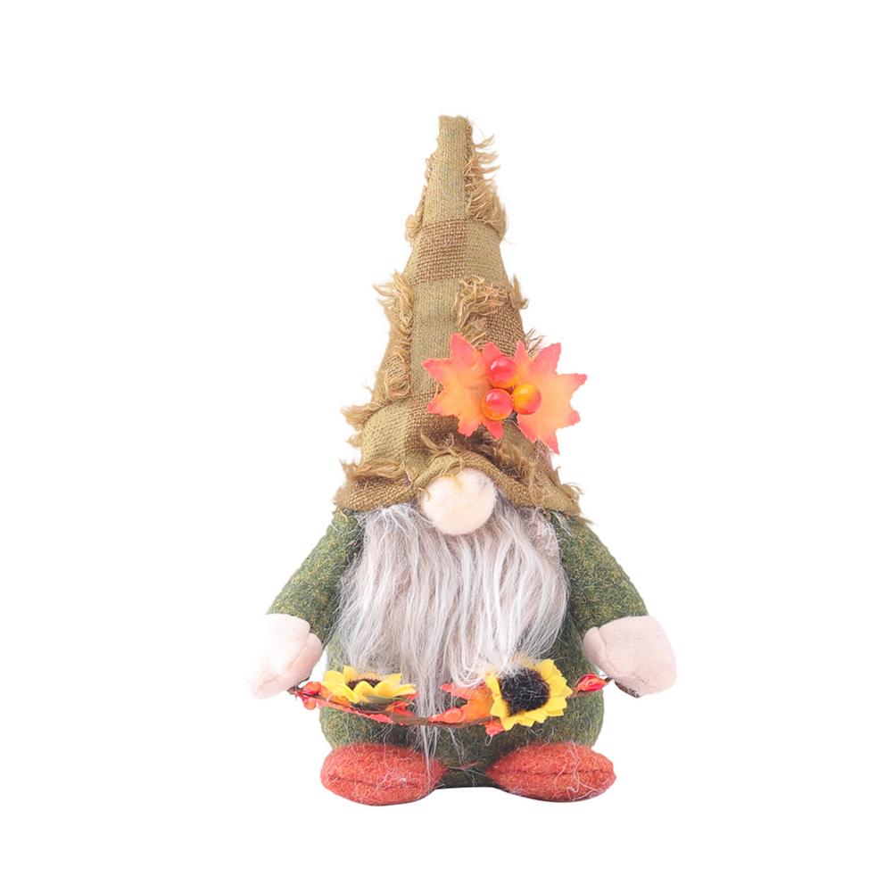 Fall Gnome Autumn Gnome Pumpkin Suower Dwarf Thanksgiving Day Gift Christmas Decor Fall Ornaments Home Decorations Doll