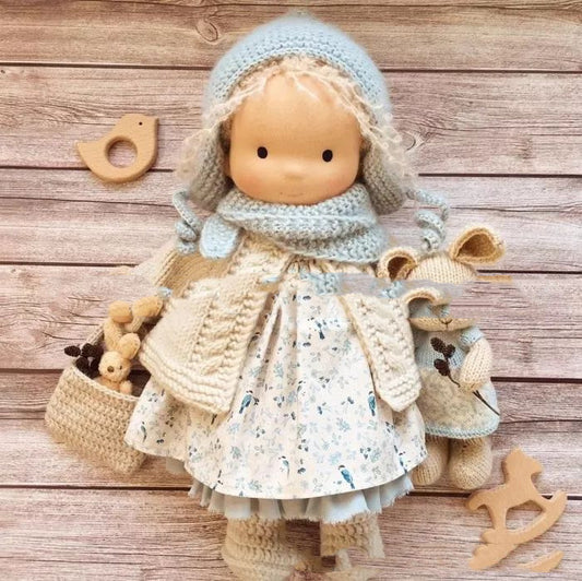 Handmade Fabric Fashion Minimalist Handmade Cotton Body Doll