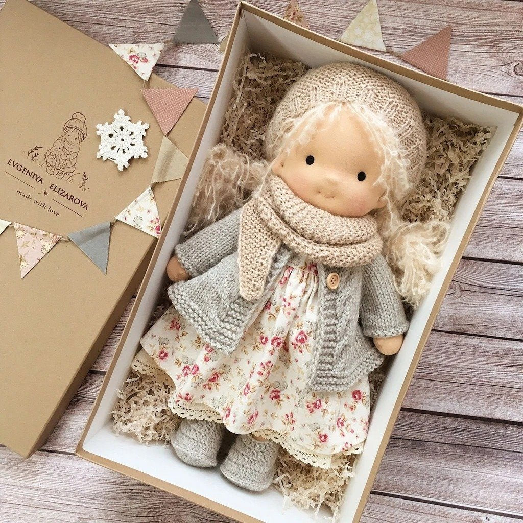 Handmade Fabric Fashion Minimalist Handmade Cotton Body Doll