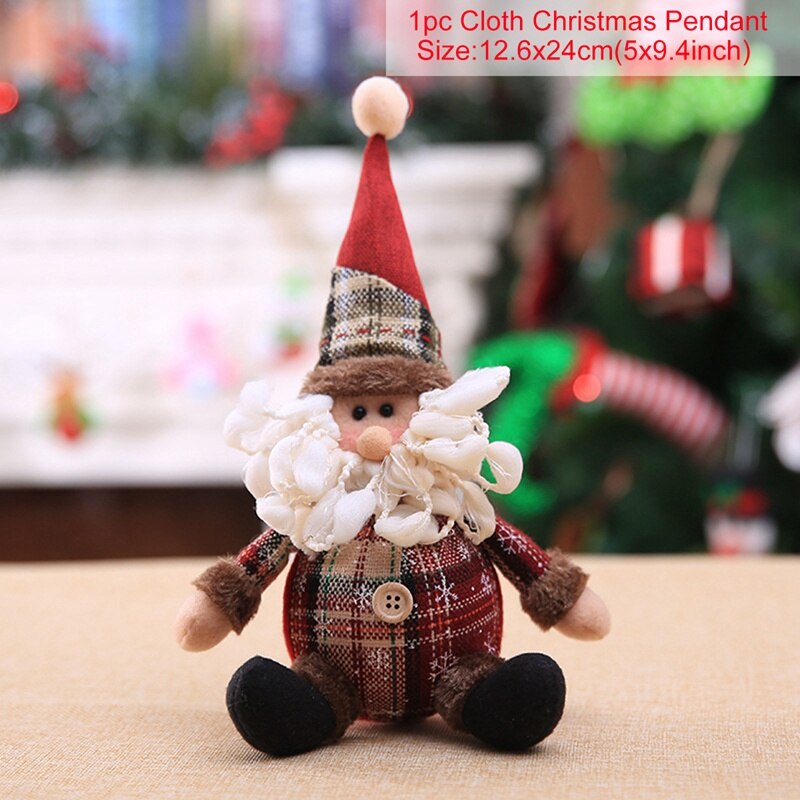 Gnome Christmas Doll Elf Merry Christmas -Navidad Natal Happy New Year Gift 2023