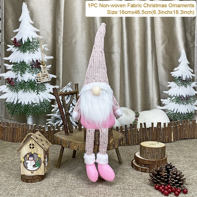 Gnome Christmas Doll Elf Merry Christmas -Navidad Natal Happy New Year Gift 2023