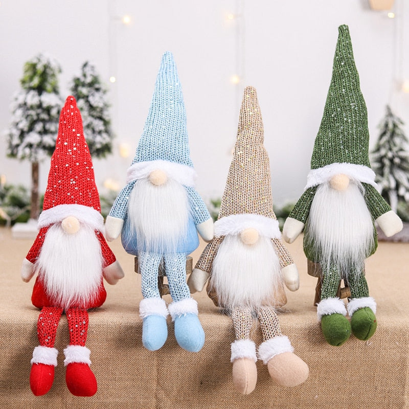 Gnome Christmas Doll Elf Merry Christmas -Navidad Natal Happy New Year Gift 2023