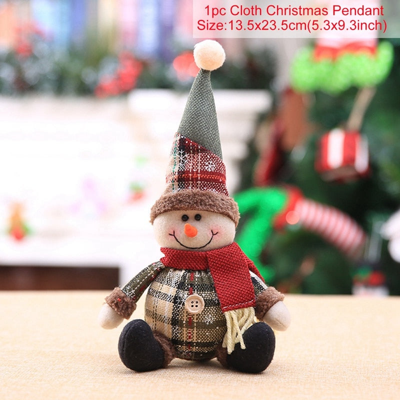 Gnome Christmas Doll Elf Merry Christmas -Navidad Natal Happy New Year Gift 2023