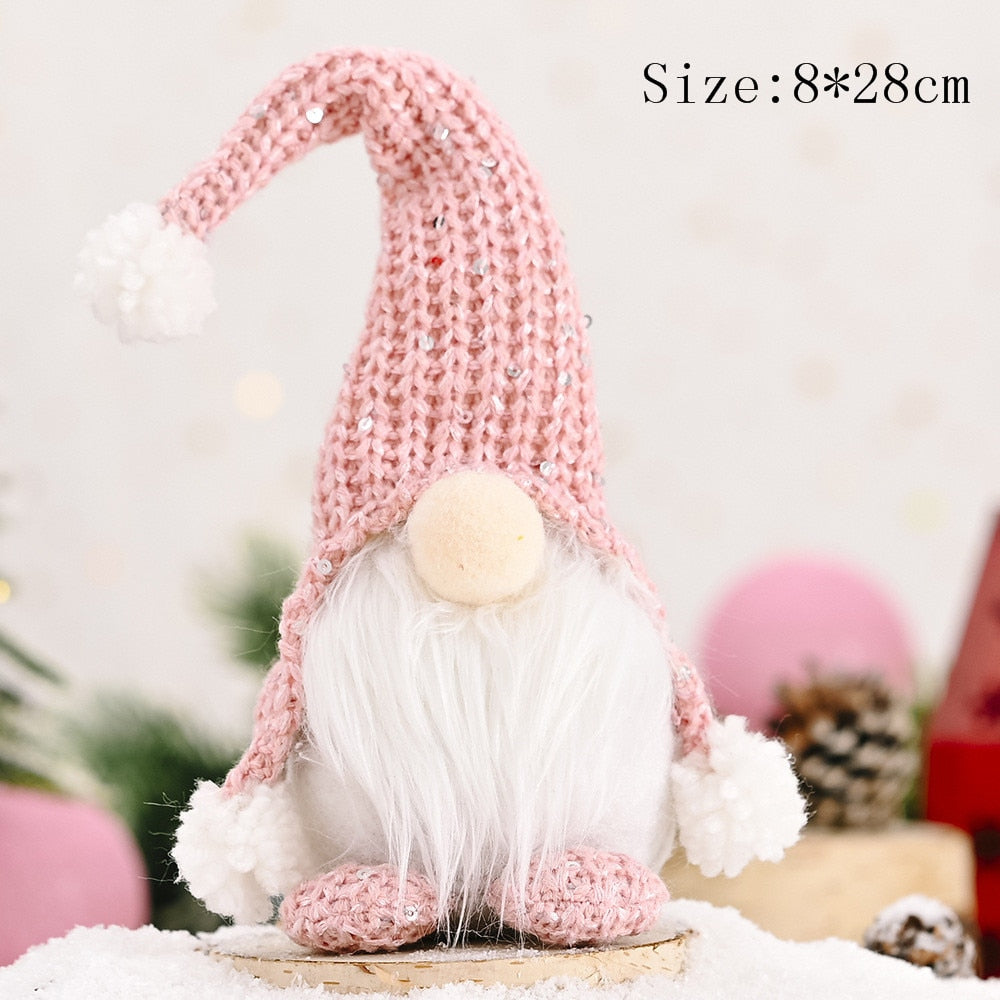 Gnomes  Faceless Dwarf Cute Doll Farmhouse - Christmas Decoration