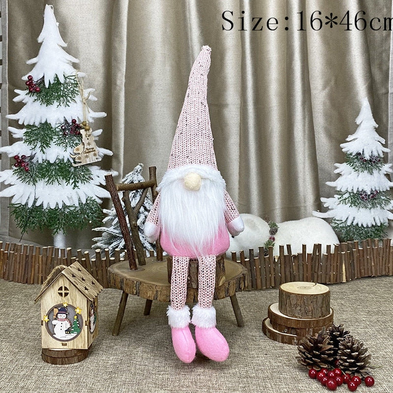 Gnomes  Faceless Dwarf Cute Doll Farmhouse - Christmas Decoration