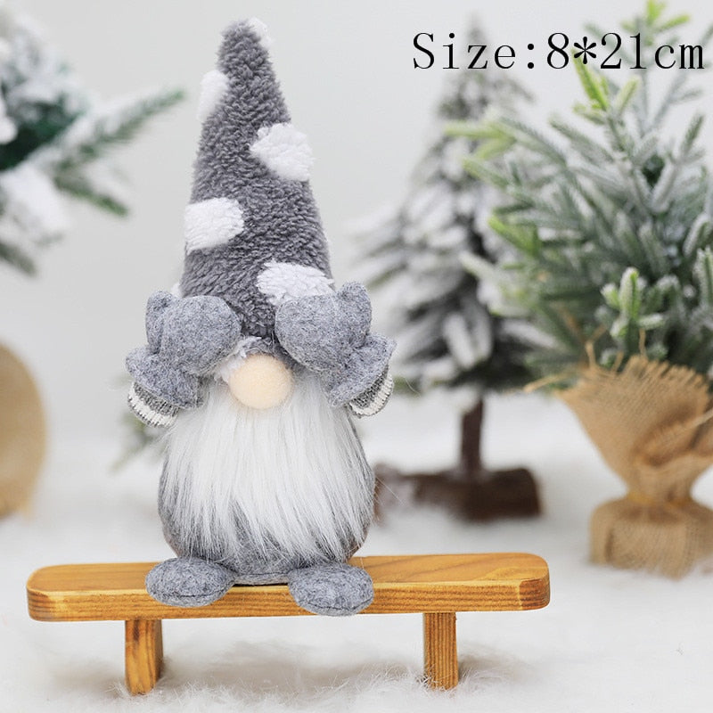 Gnomes  Faceless Dwarf Cute Doll Farmhouse - Christmas Decoration