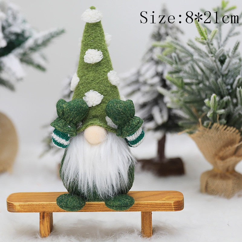 Gnomes  Faceless Dwarf Cute Doll Farmhouse - Christmas Decoration