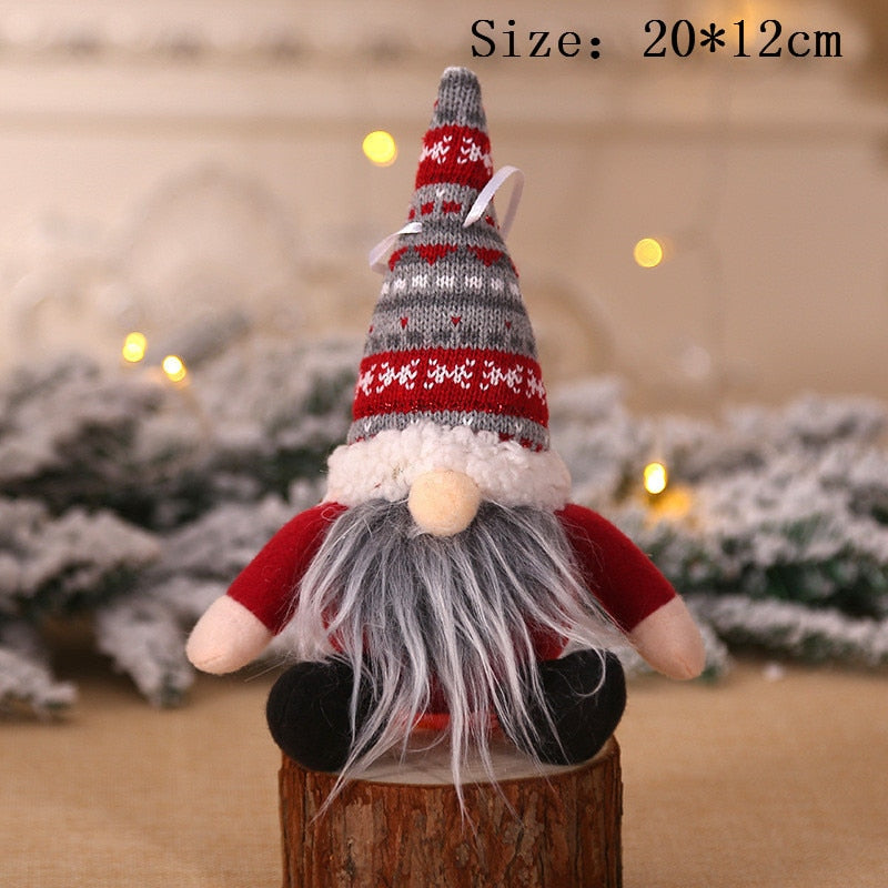 Gnomes  Faceless Dwarf Cute Doll Farmhouse - Christmas Decoration