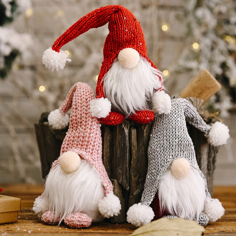 Gnomes  Faceless Dwarf Cute Doll Farmhouse - Christmas Decoration