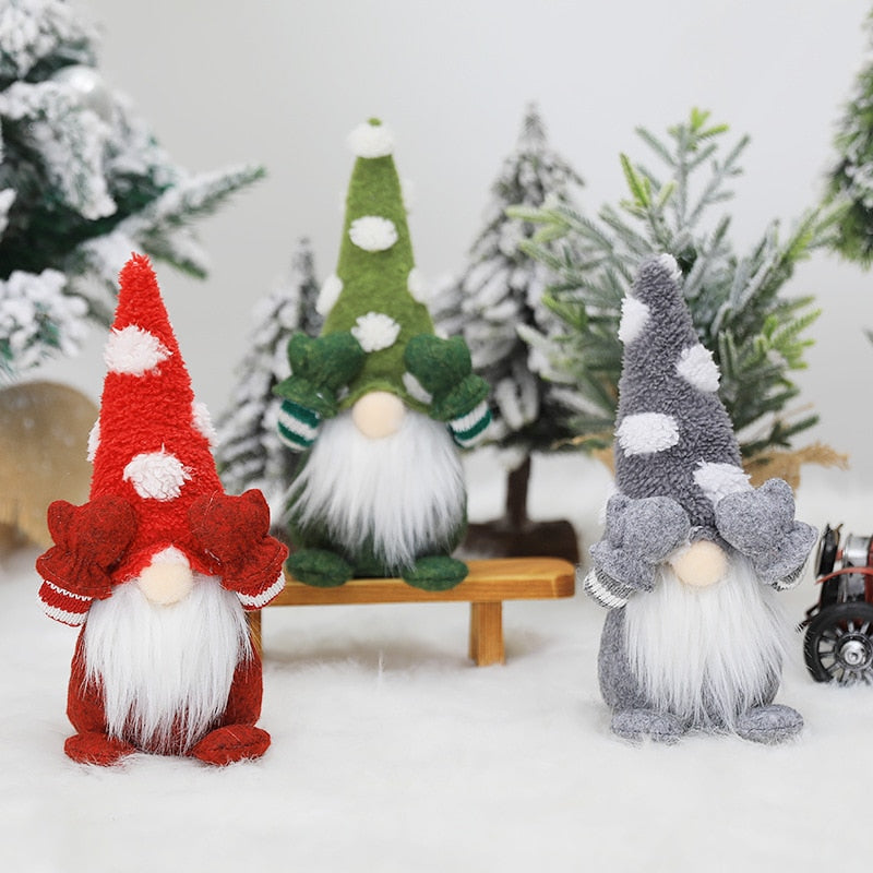 Gnomes  Faceless Dwarf Cute Doll Farmhouse - Christmas Decoration