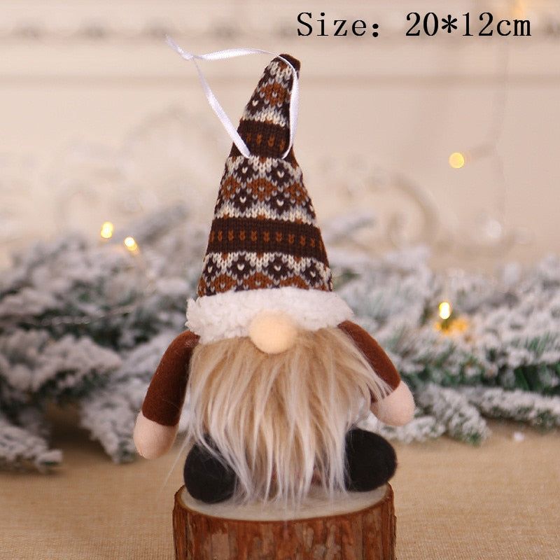 Gnomes  Faceless Dwarf Cute Doll Farmhouse - Christmas Decoration