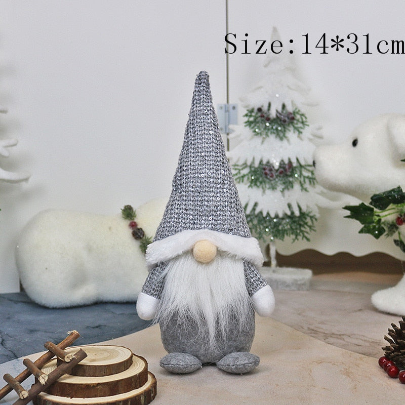 Gnomes  Faceless Dwarf Cute Doll Farmhouse - Christmas Decoration